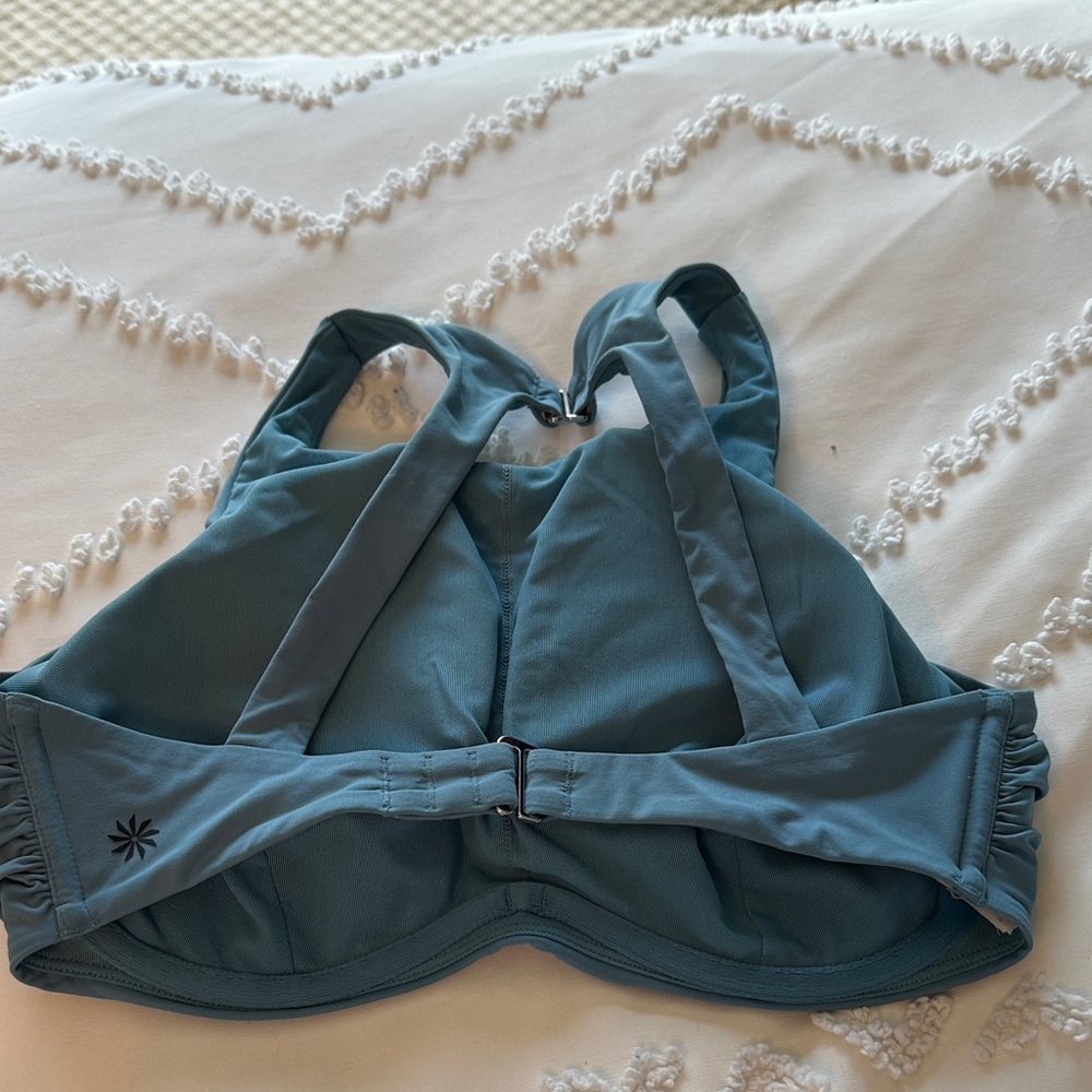 Athleta Maldives Blue Bikini Top - Picture 2 of 5